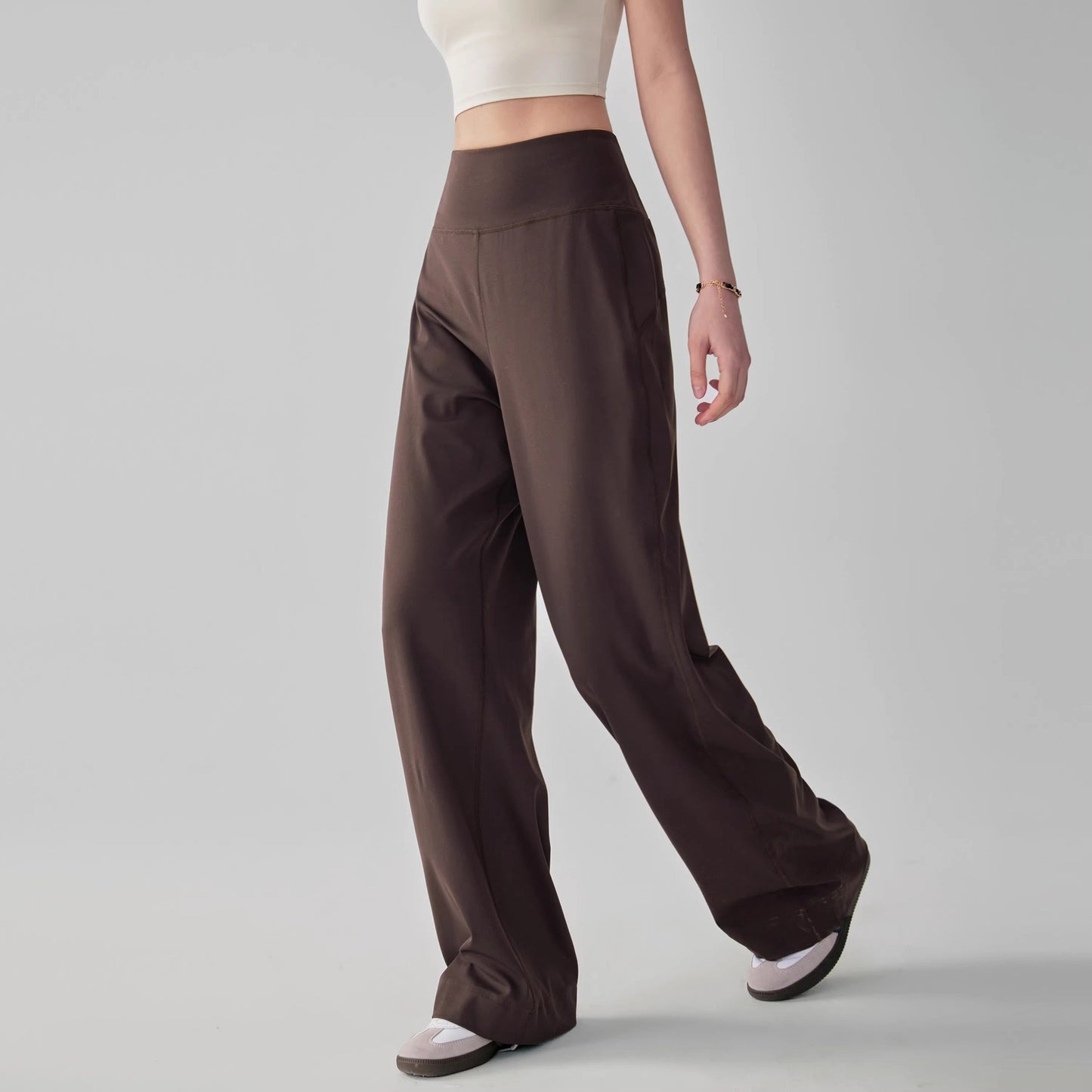 Outdoor Training Running Fitness Pants Loose-fitting Pants With Wide Legs