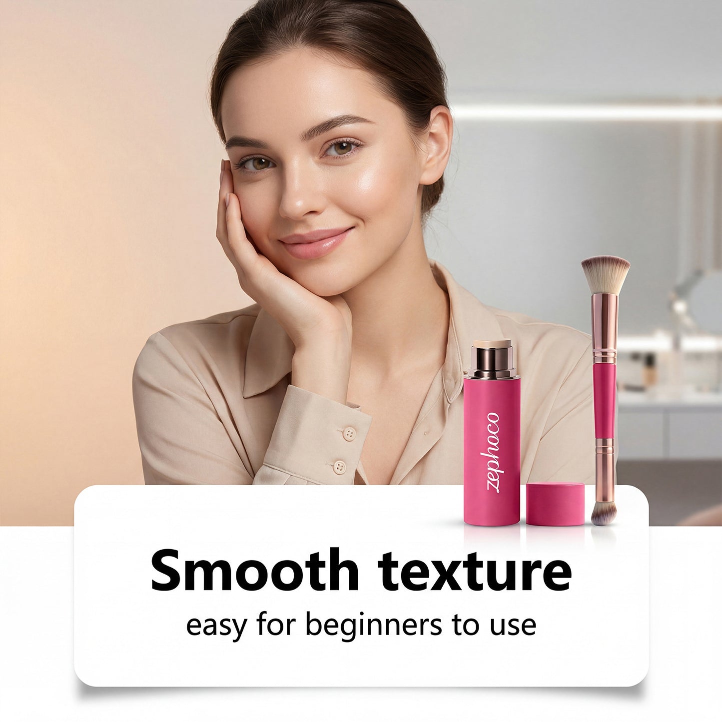 Hydrating, Soft-focus Effect Portable Multi-use Makeup Stick